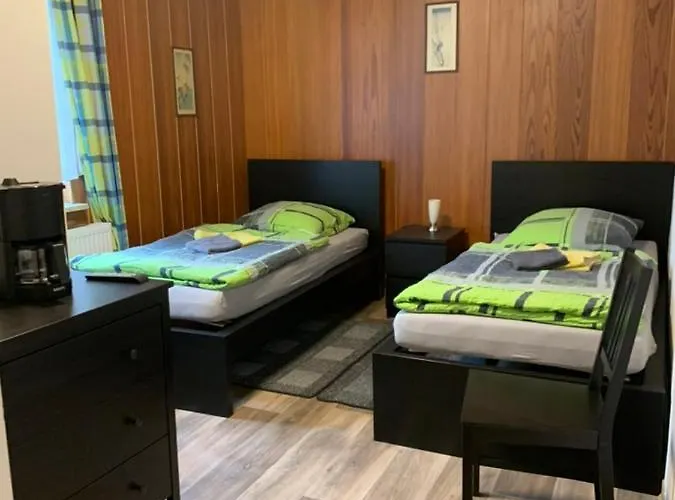 Monteurzimmer Ahnetal Zweibettzimmer Einzelzimmer Mit Eigenem Bad Ubytování v soukromí